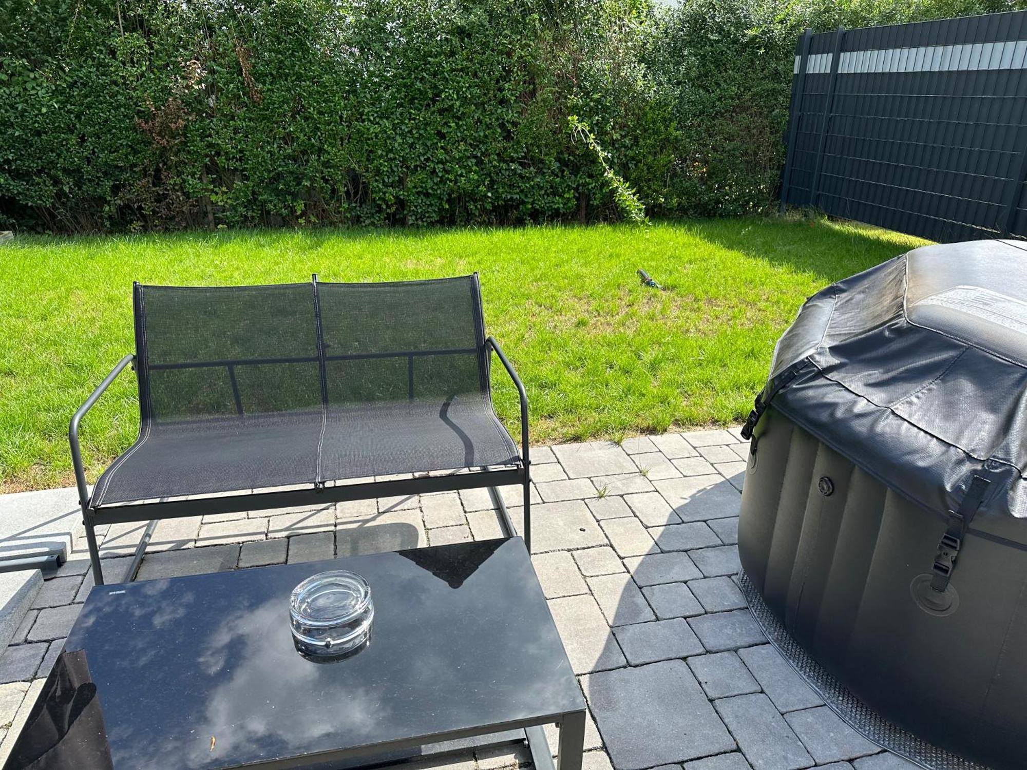 Ferienwohnung Traumhafte Haushaelfte Mit Kamin, Garten & Whirlpool Berlin Exterior foto
